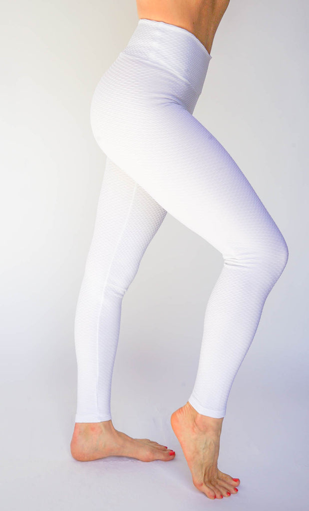 Lilly Legging - White-Leggings-coco on the go