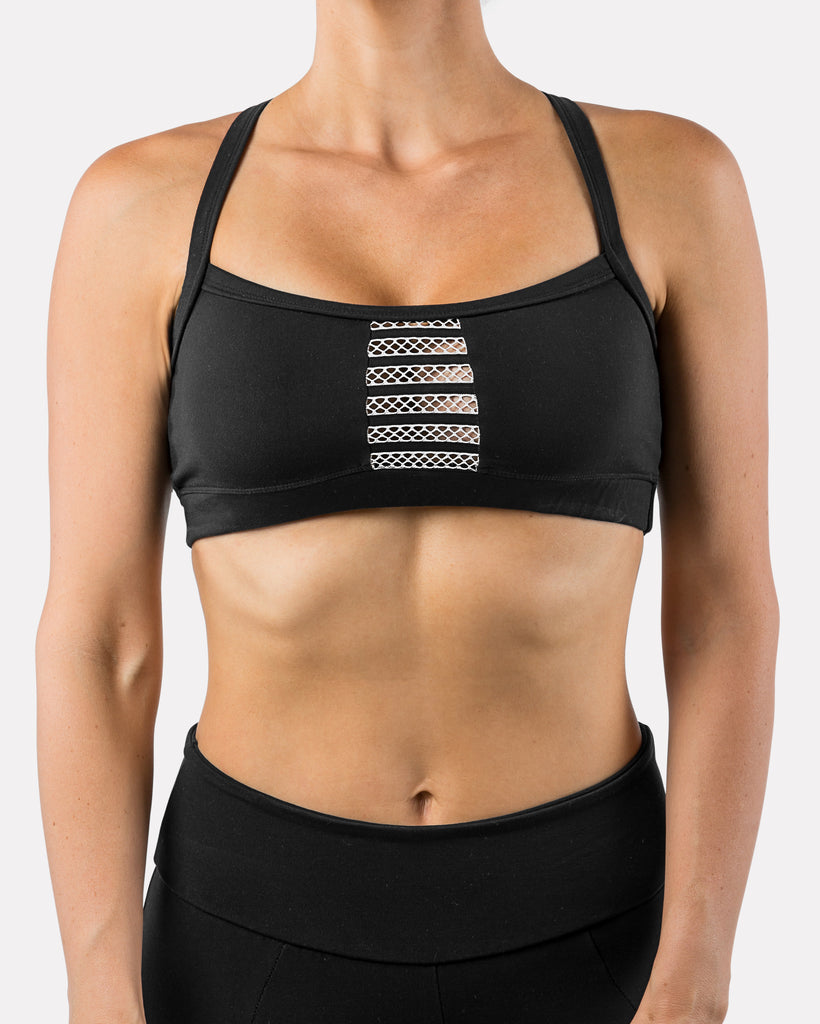 Women's Sports Bra - Brooke Black